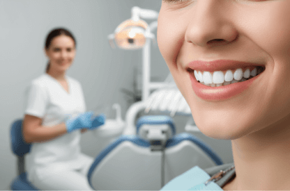 Cosmetic dentistry — veneer and whitening work